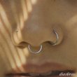 画像6: フープ リング ボディーピアス ステンレス 16G 16ゲージ 鼻ピア ス 軟骨ピアス つけっぱなし ト ラガス 耳たぶ 舌ピ へそピアス インダストリアル (6)