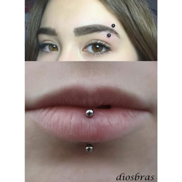 画像5: ストレートバーベル ボディーピアス ステンレス 16G 16ゲージ 鼻ピア ス 軟骨ピアス つけっぱなし ト ラガス 耳たぶ 舌ピ へそピアス インダストリアル (5)