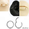 画像5: フープ リング ボディーピアス ステンレス 16G 16ゲージ 鼻ピア ス 軟骨ピアス つけっぱなし ト ラガス 耳たぶ 舌ピ へそピアス インダストリアル (5)