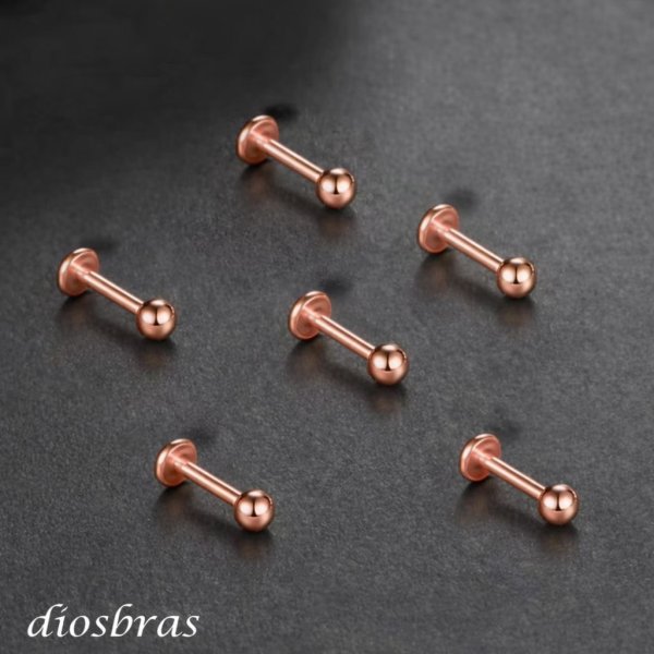 画像6: ボディピアス キャッチ 16G チャーム ラブレット 軟骨ピアス トラガス ピアス つけっぱなし ヘリックス ヘリックスピアス サージカルステンレス 金属アレルギー対応 ファーストピアス メンズ ラブレットスタッド 定番 片耳用 なんこつぴあす ボディーピアス (6)