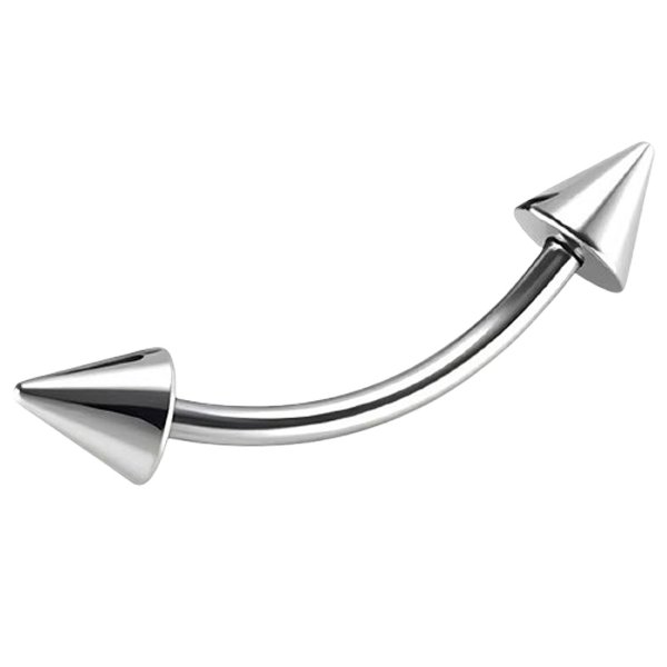 画像5: バナナバーベル カーブドバーベル  ボディーピアス ステンレス メンズ 16G 16ゲージ 鼻ピアス　軟骨ピアス つけっぱなし トラガス 軟骨ピアス ボディーピアス 耳たぶ 舌ピ へそピアス インダストリアル ファーストピアス セカンドピアス (5)