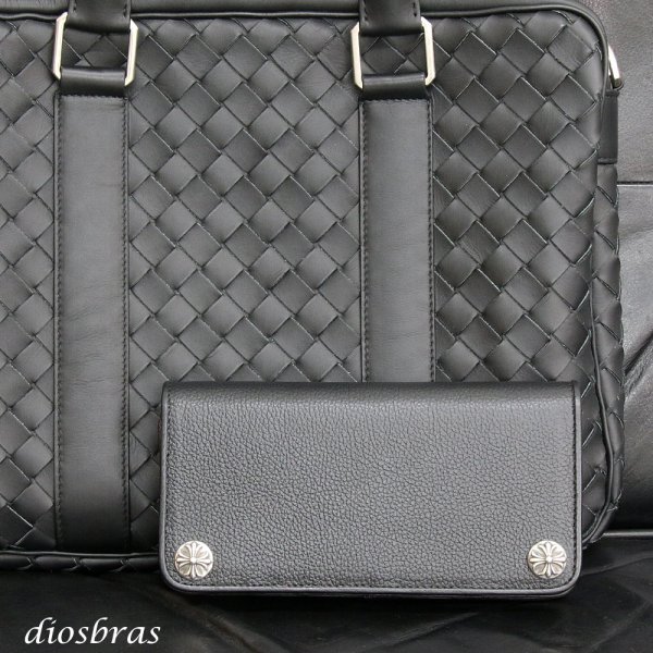 画像8: 長財布 クロス トラッカーウォレット シルバー925製 コンチョ 十字架 レザーウォレット 革財布 本革 レザー シュリンクレザー かぶせ財布 ウォレット ハンドメイド 牛革 レディース おしゃれ スリム メンズ長財布  男性 女性 メンズ財布 ファスナー カード収納 大容量 (8)