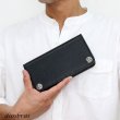 画像10: 長財布 クロス トラッカーウォレット シルバー925製 コンチョ 十字架 レザーウォレット 革財布 本革 レザー シュリンクレザー かぶせ財布 ウォレット ハンドメイド 牛革 レディース おしゃれ スリム メンズ長財布  男性 女性 メンズ財布 ファスナー カード収納 大容量 (10)