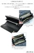 画像6: 長財布 クロス トラッカーウォレット シルバー925製 コンチョ 十字架 レザーウォレット 革財布 本革 レザー シュリンクレザー かぶせ財布 ウォレット ハンドメイド 牛革 レディース おしゃれ スリム メンズ長財布  男性 女性 メンズ財布 ファスナー カード収納 大容量 (6)