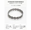 画像3: ステンレス アンカー チェーン ブレスレット  バングル シンプル マリーナ　マリン　ロロマリーナ   シルバーメンズ レディース 女性 腕輪 金属アレルギー対応 (3)