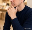 画像2: クローバーデザイン　ブレスレット　ジルコニア　ブラッククローバー チェーン  ブレスレット シンプル  シルバー ゴールド 真鍮製 シルバーメンズ レディース 女性 腕輪 金属アレルギー対応 (2)