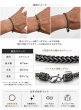 画像4: ステンレス チェーンブレスレット　バリチェーン アンカー チェーン ブレスレット シンプル  シルバーメンズ レディース 女性 腕輪 金属アレルギー対応 (4)