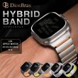 画像1: アップルウォッチ バンド  ベルト apple watch ステンレス バンド 49mm 44mm/45mm/46ｍｍ ULTRA ウルトラ バンド ベルト ラバーバンド 高級  RUBBER おしゃれ マグネットバックル バタフライバックル ブラック オレンジ メンズ  スポーツ　シリコン   6 /7/8/ULTRA/SE (1)