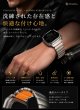 画像5: アップルウォッチ バンド  ベルト apple watch ステンレス バンド 49mm 44mm/45mm/46ｍｍ ULTRA ウルトラ バンド ベルト ラバーバンド 高級  RUBBER おしゃれ マグネットバックル バタフライバックル ブラック オレンジ メンズ  スポーツ　シリコン   6 /7/8/ULTRA/SE (5)