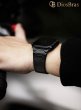 画像2: アップルウォッチ バンド  ベルト apple watch ステンレス バンド 49mm 44mm/45mm/46ｍｍ ULTRA ウルトラ バンド ベルト  高級  バタフライバックル ブラック オレンジ メンズ  スポーツ   6 /7/8/9/10/11/ULTRA/SE ステンレススチール (2)