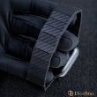 画像5: アップルウォッチ　カーボンファイバー バンド  カーボン ベルト apple watch ステンレス バンド 49mm 44mm/45mm/46ｍｍ ULTRA ウルトラ バンド ベルト  高級  マグネットバンド ブラック メンズ  スポーツ   6 /7/8/9/10/11/ULTRA/SE ステンレススチール (5)